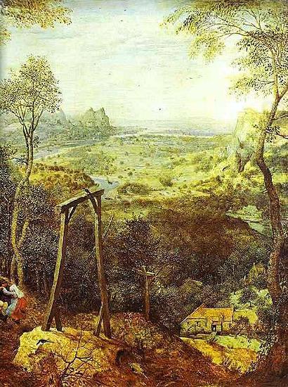 Pieter Bruegel the Elder The Magpie on the Gallows - detail china oil painting image